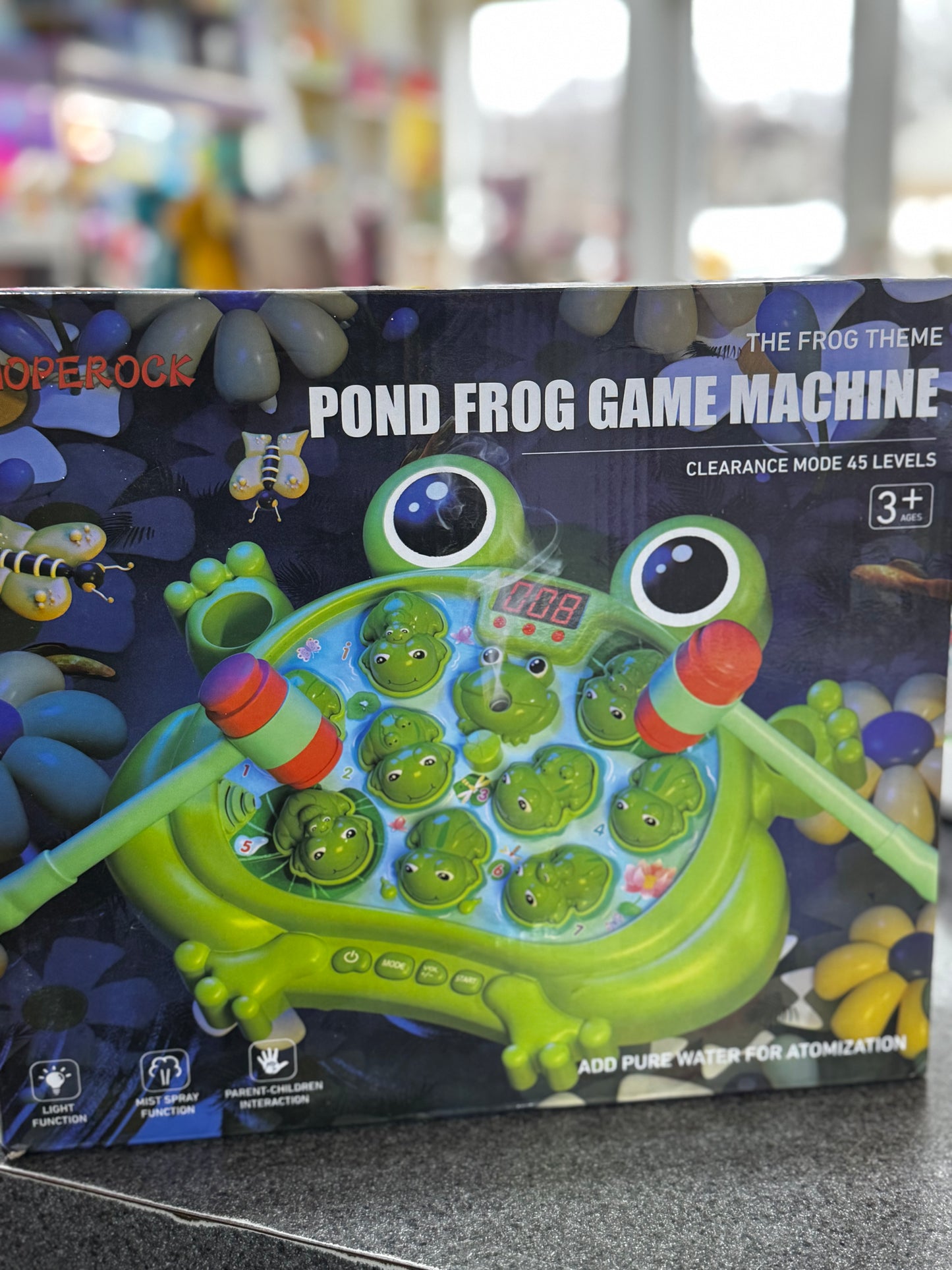 Pond Frog Wack Game