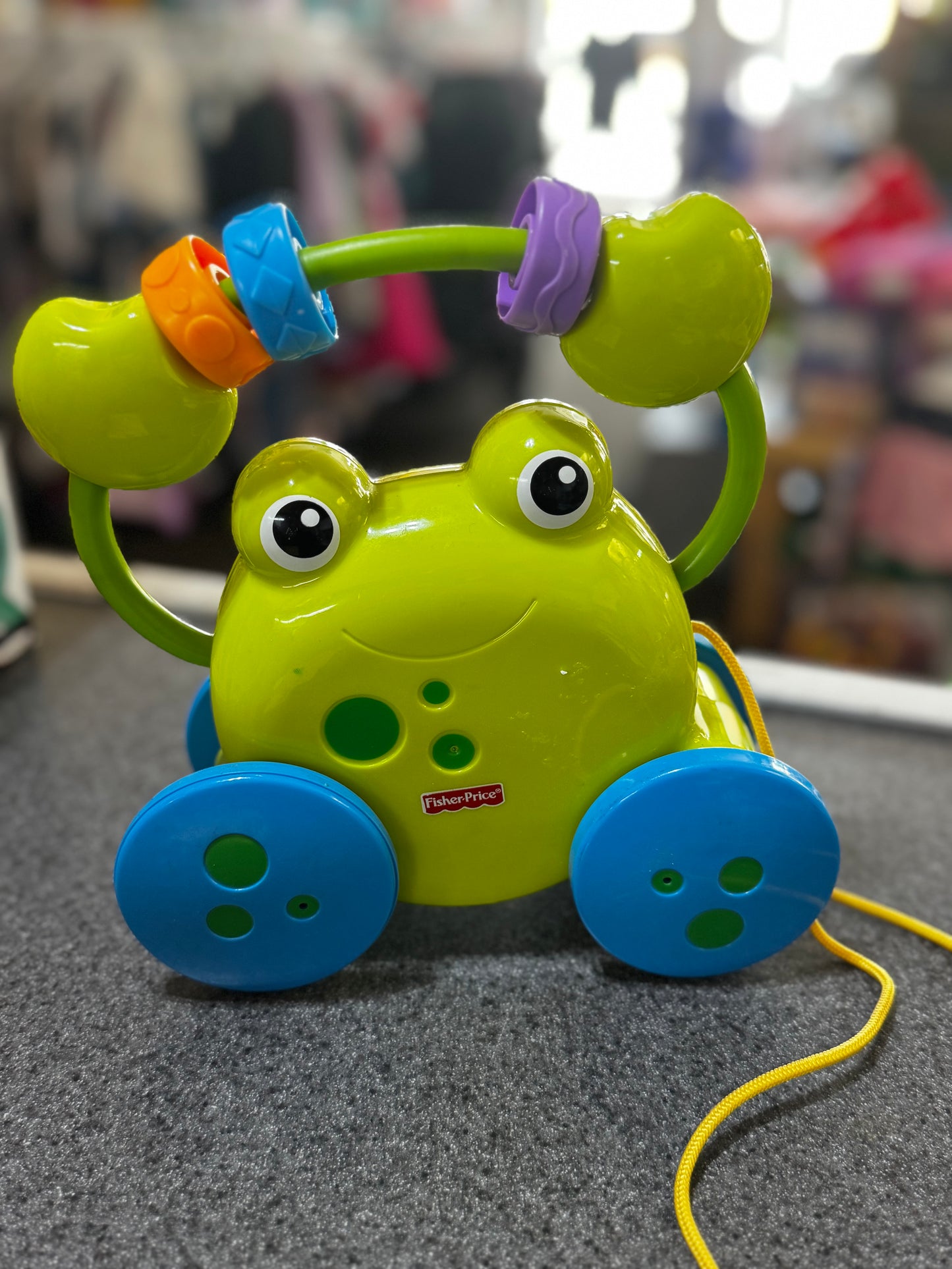 Fisher-Price Growing Baby Pull Along Froggie