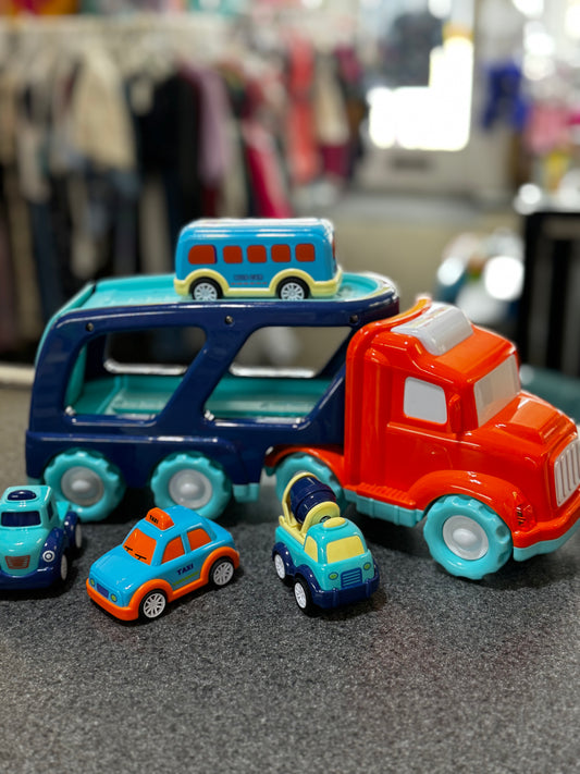 Truck Transport With Cars