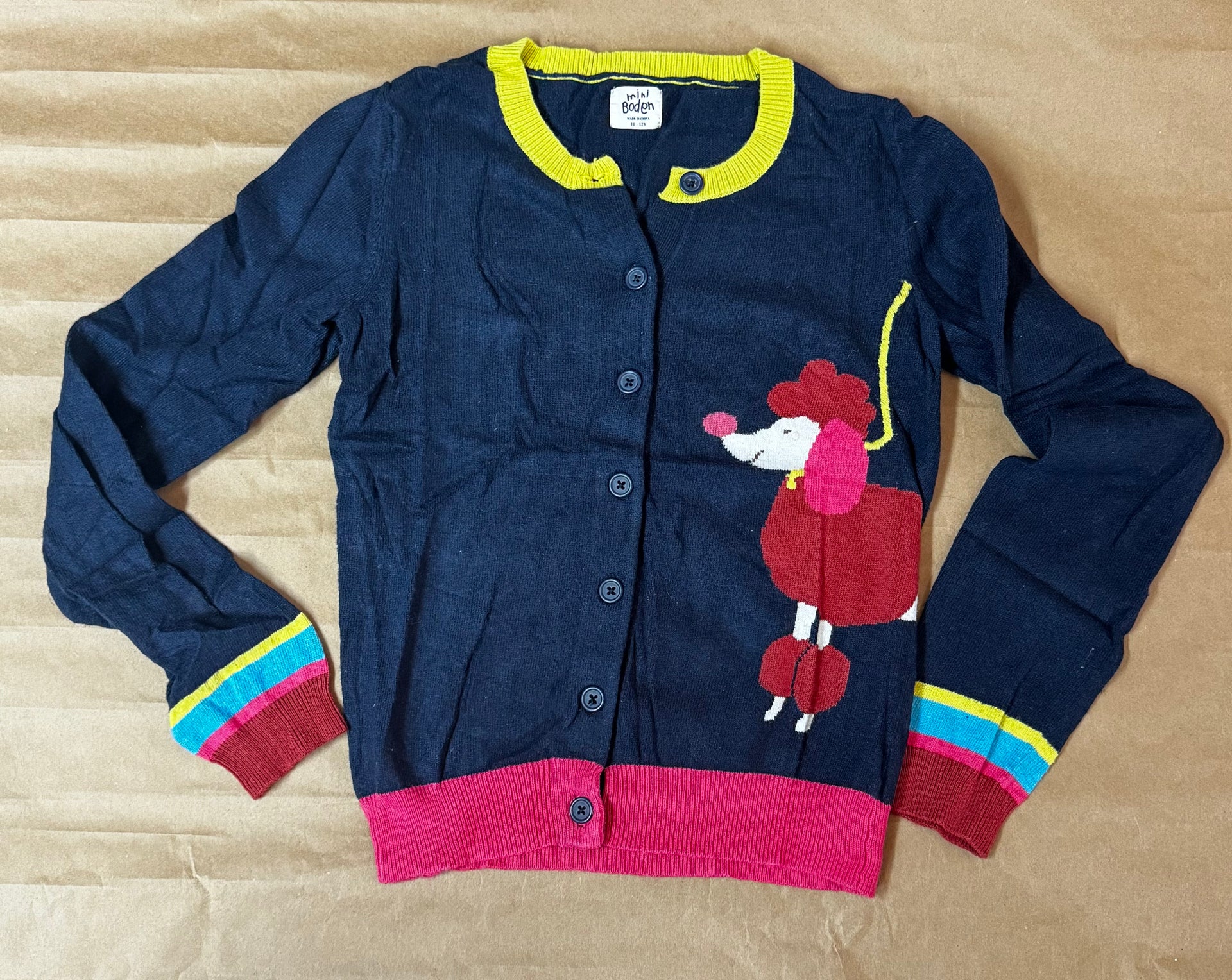 11/12 Mimi Borden button down  Sweter