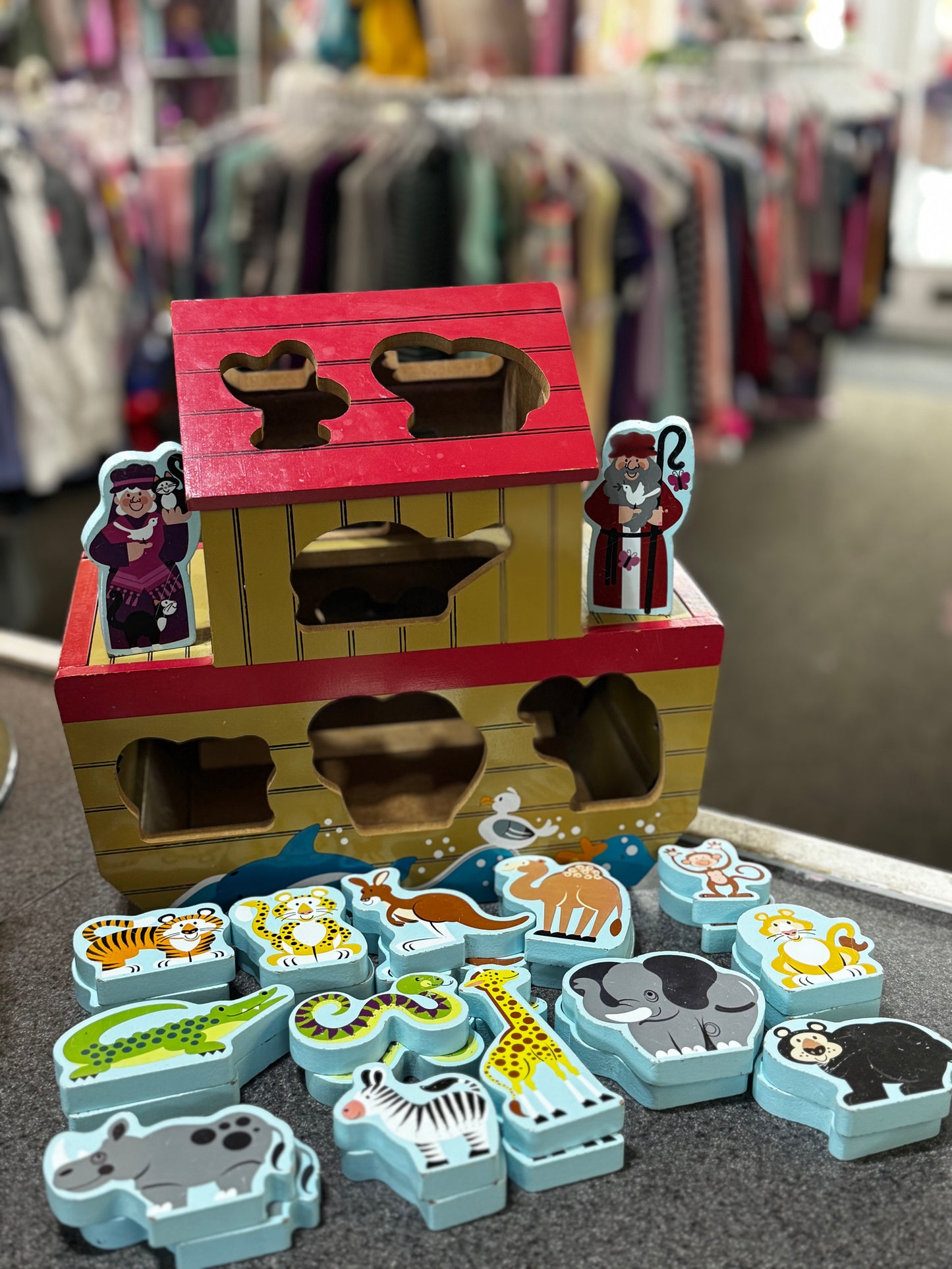 Melissa & Doug Noah's Ark Shape Sorter