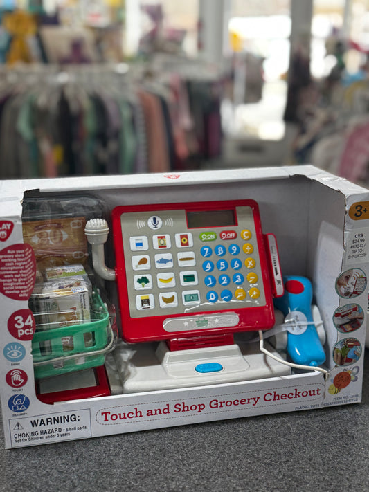 New in Box touch and shop grocery checkout register