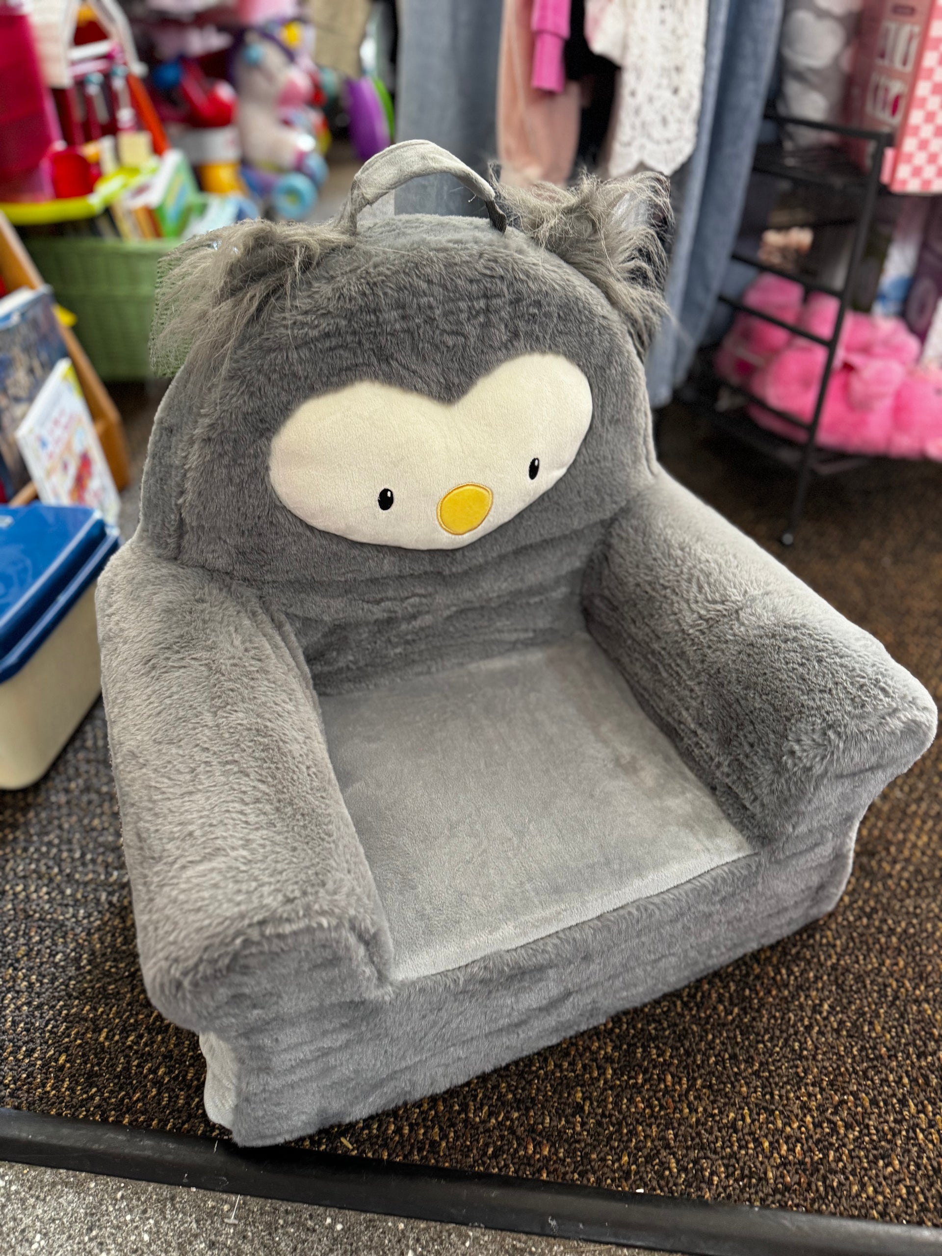 Pick up only  Owl Foam Chair