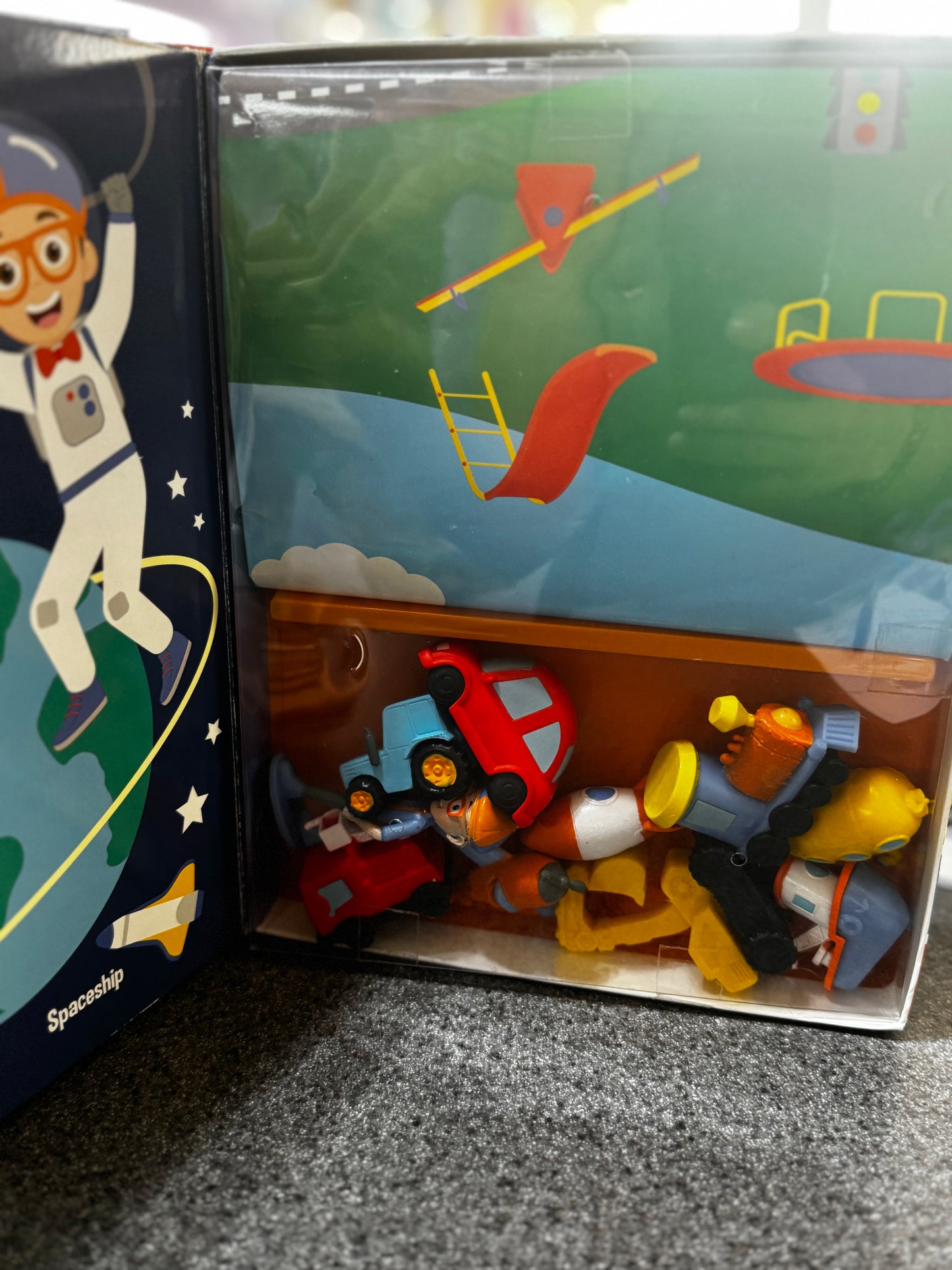 Blippi "My Busy Books" set features a storybook