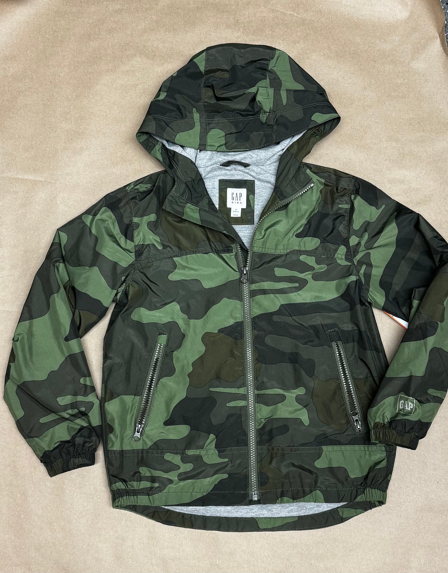 Gap Camo Windbreaker Size M (8-10)