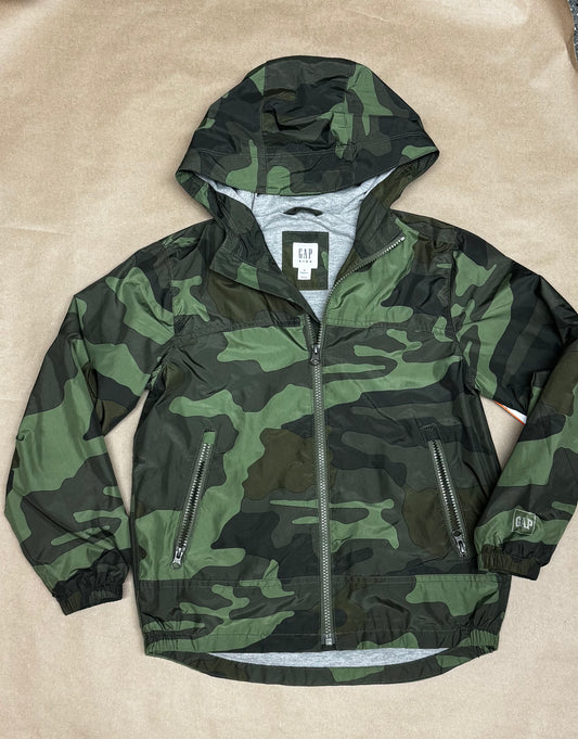 Gap Camo Windbreaker Size M (8-10)