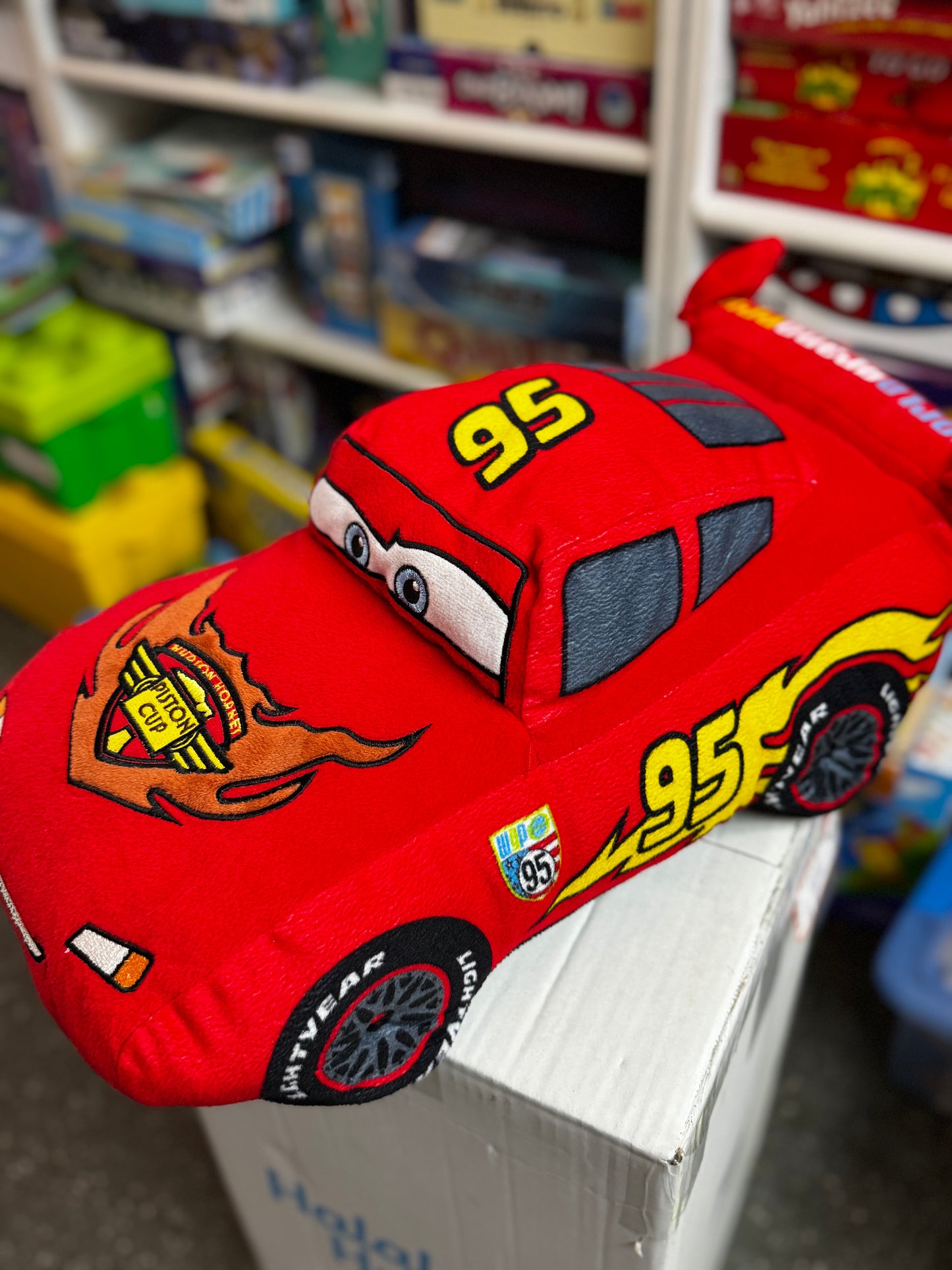 Disney car plush pillow