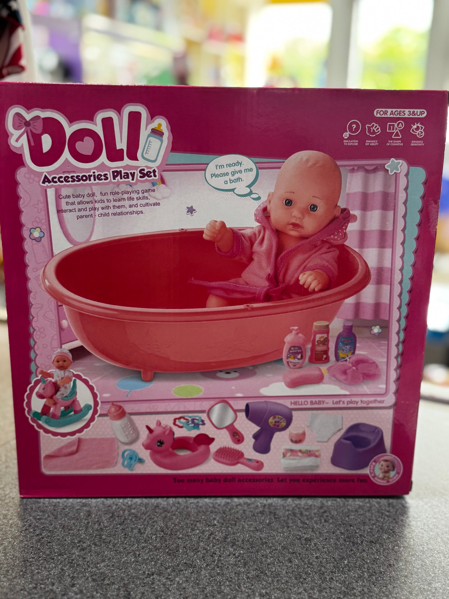 New Doll Accessories Play Set