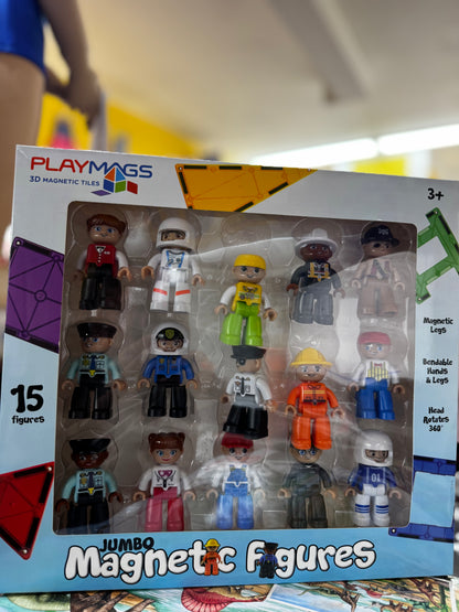 New Playmags 3D Magnetic Figures