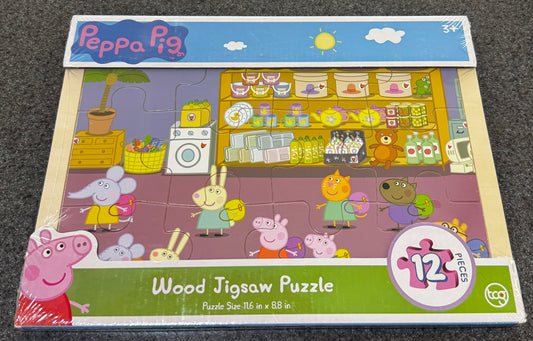 New Peppa Pig Wood Puzzle