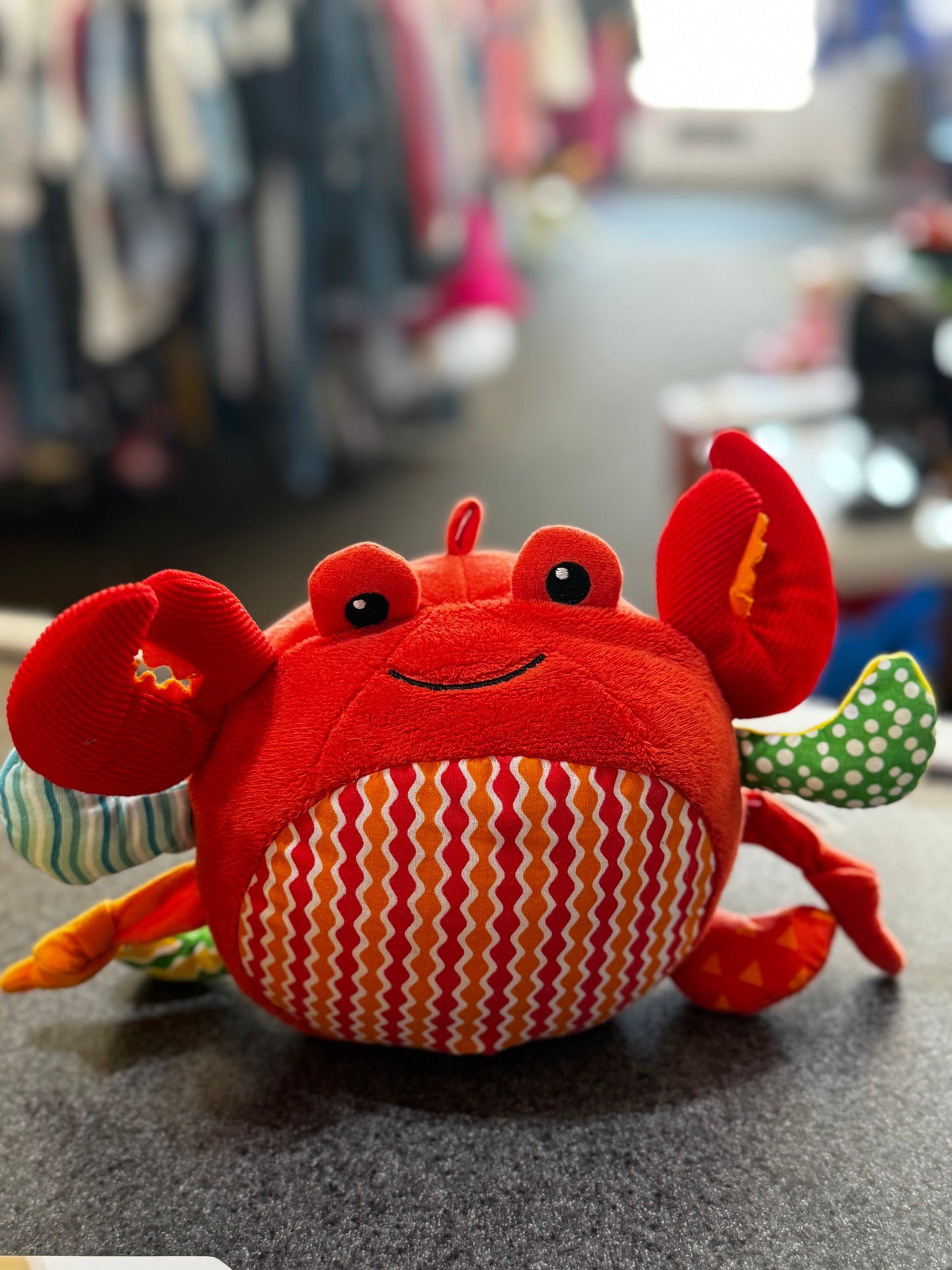 Skip Hop Plush Crab