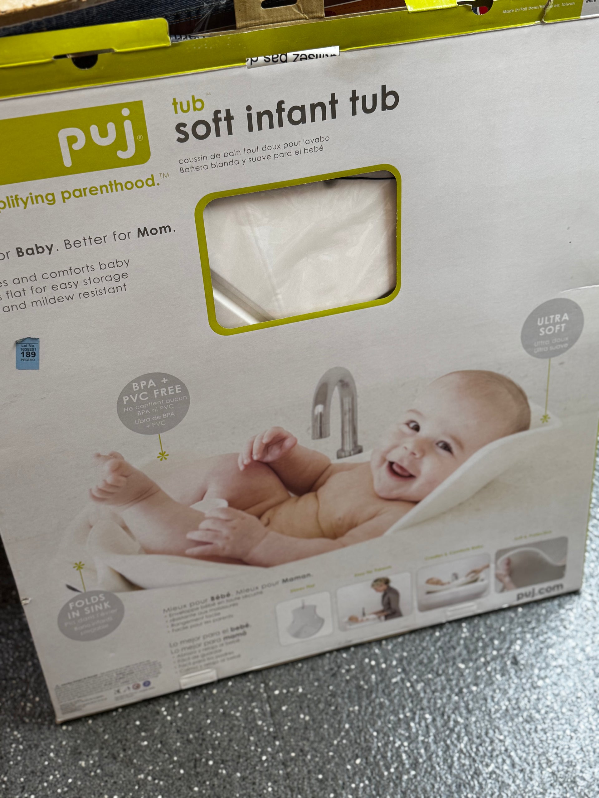Pick up only ~ New Puj infant Tub