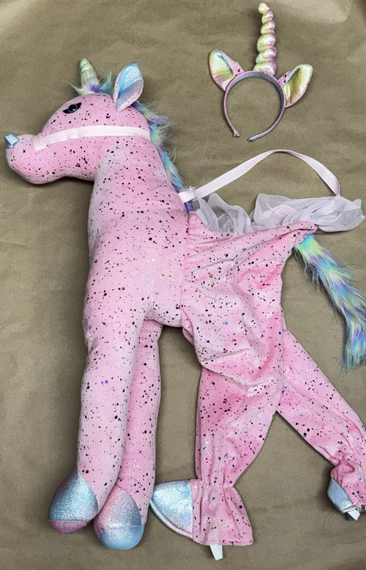 Pink Unicorn  costume  2-4