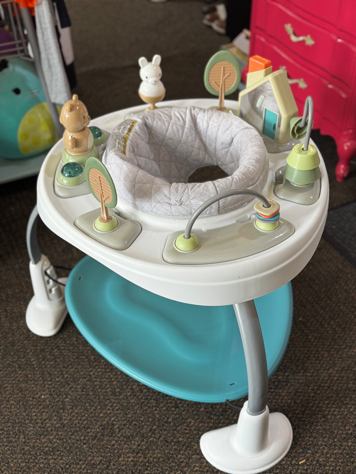 Pick up only~ Ingenuity Spring & Sprout 2-in-1 Activity Jumper & Table