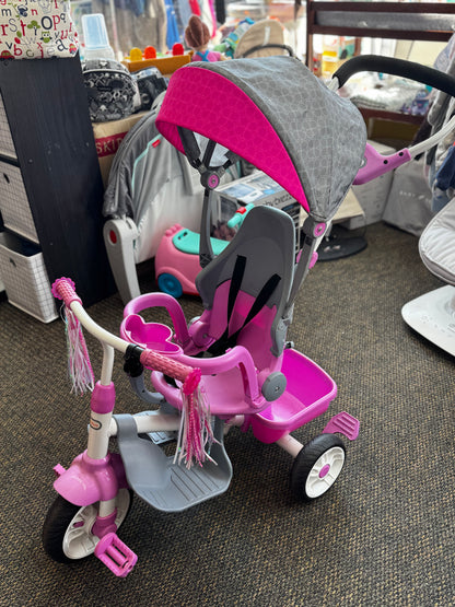 Pick up only~ Little Tikes Perfect Fit 4-in-1 Trike in pink bike