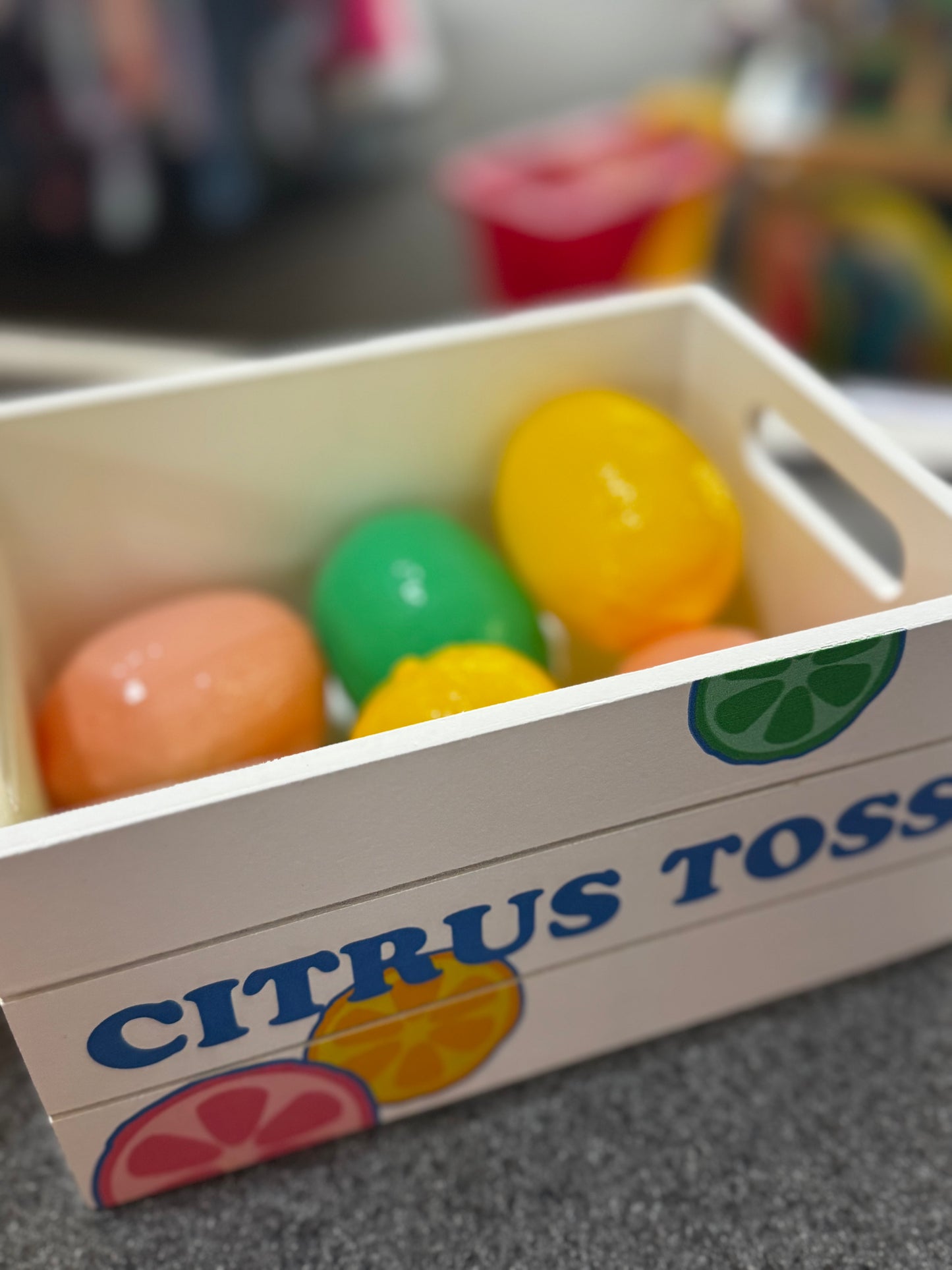 Citrus Toss Game