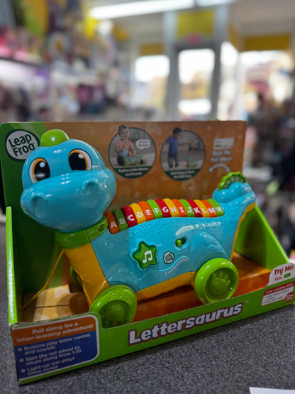 LeapFrog Lettersaurus Alphabet Pull Toy