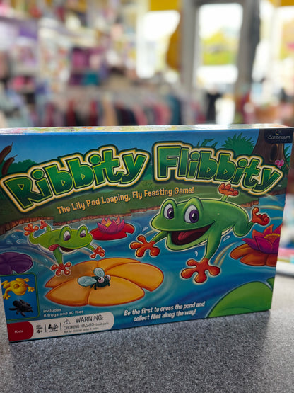 Continuum Games Ribbity Flibbity, the Lily Pad Leaping, Fly Feasting Game