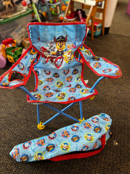 Pick up only ~ Paw Patrol Folding camp chair