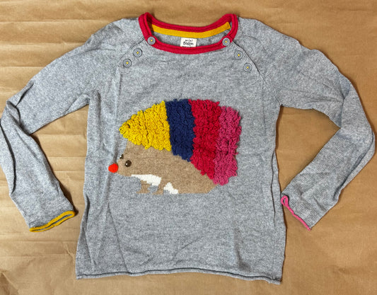 9/10 Mimi Boden Sweater Hedgehog