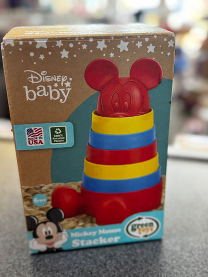Green Toys Disney Baby Mickey Mouse Stacker