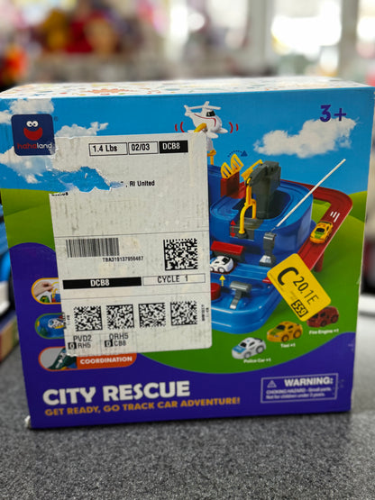 New Haha Land City Rescue  set
