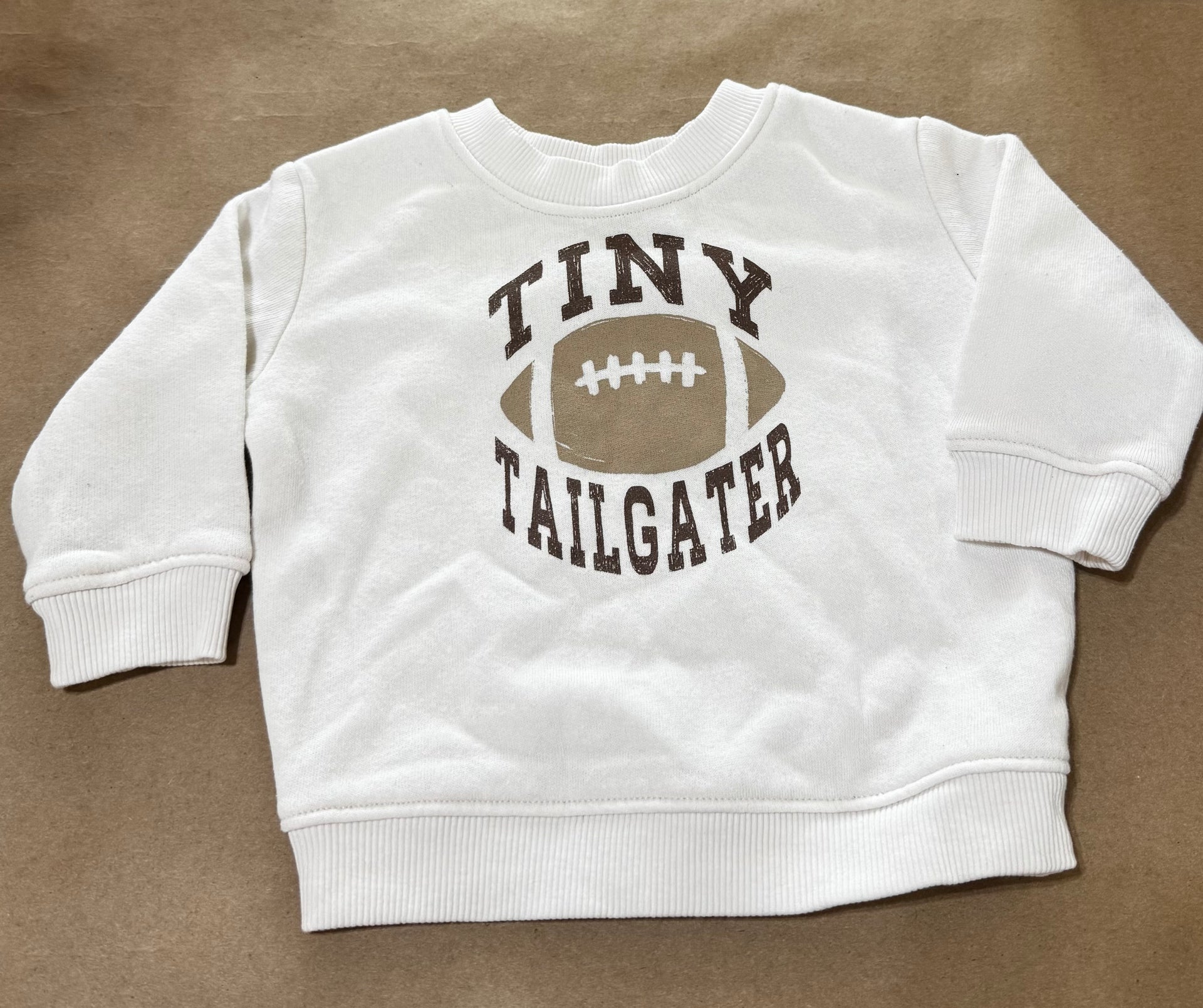 Football “Tiny TailGater” Sweatshirt 3m