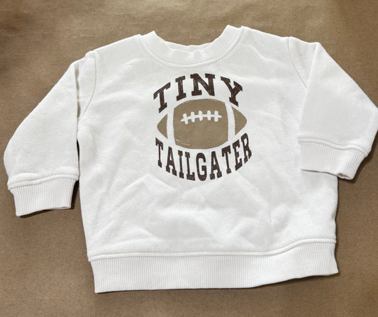 Football “Tiny TailGater” Sweatshirt 3m