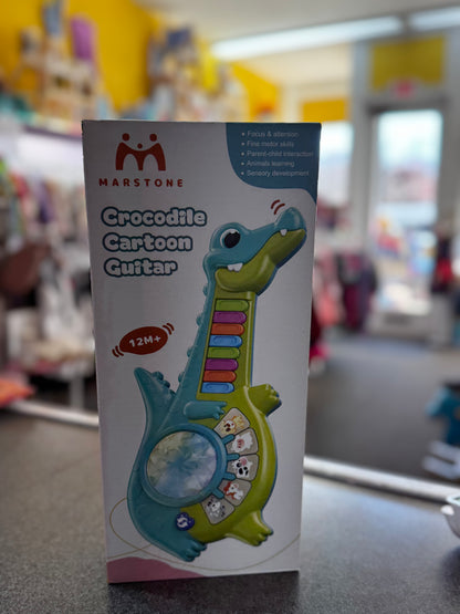 New Crocodile Cartoon Guitar