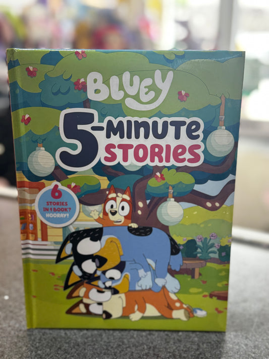 Bluey 6 stories in 1 book