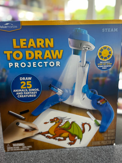 Blue Marble Learn to Draw Projector