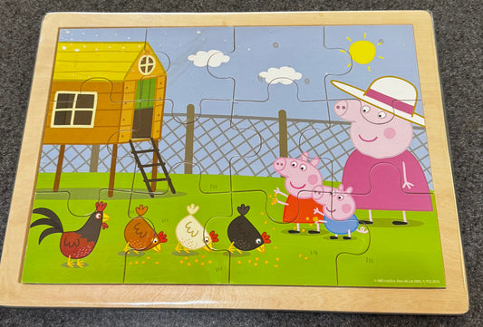 Peppa Pig Wood Puzzle