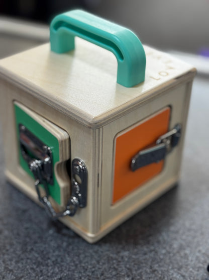 Lovevery Lock Box  wood toy