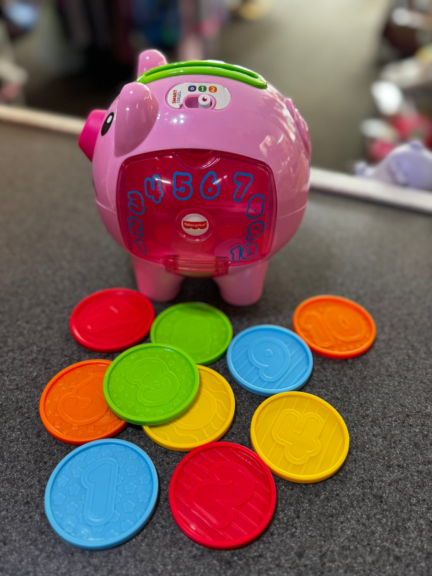 Fisher-Price Laugh & Learn Smart Stages Piggy Bank