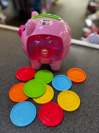 Fisher-Price Laugh & Learn Smart Stages Piggy Bank