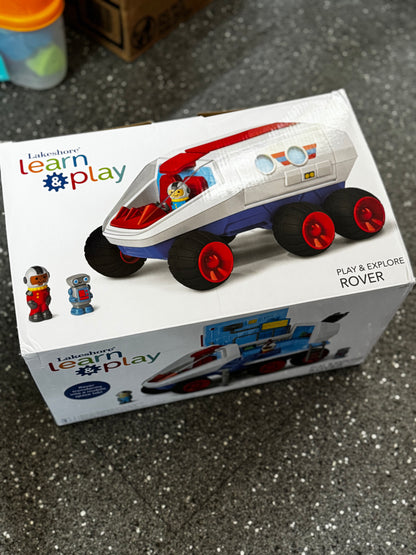 Lake Shore Play & Explore Rocket -& Land Rover