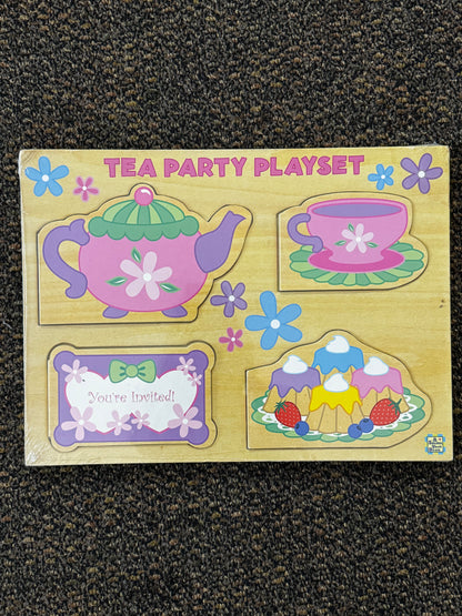 New wooden Tea Party Puzzle