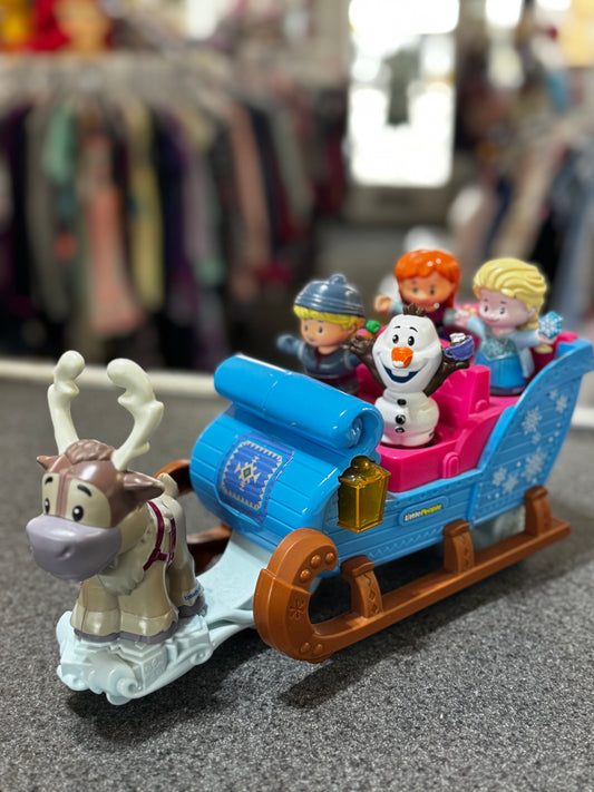 Fisher-Price Disney Frozen Kristoff's Sleigh with Little People