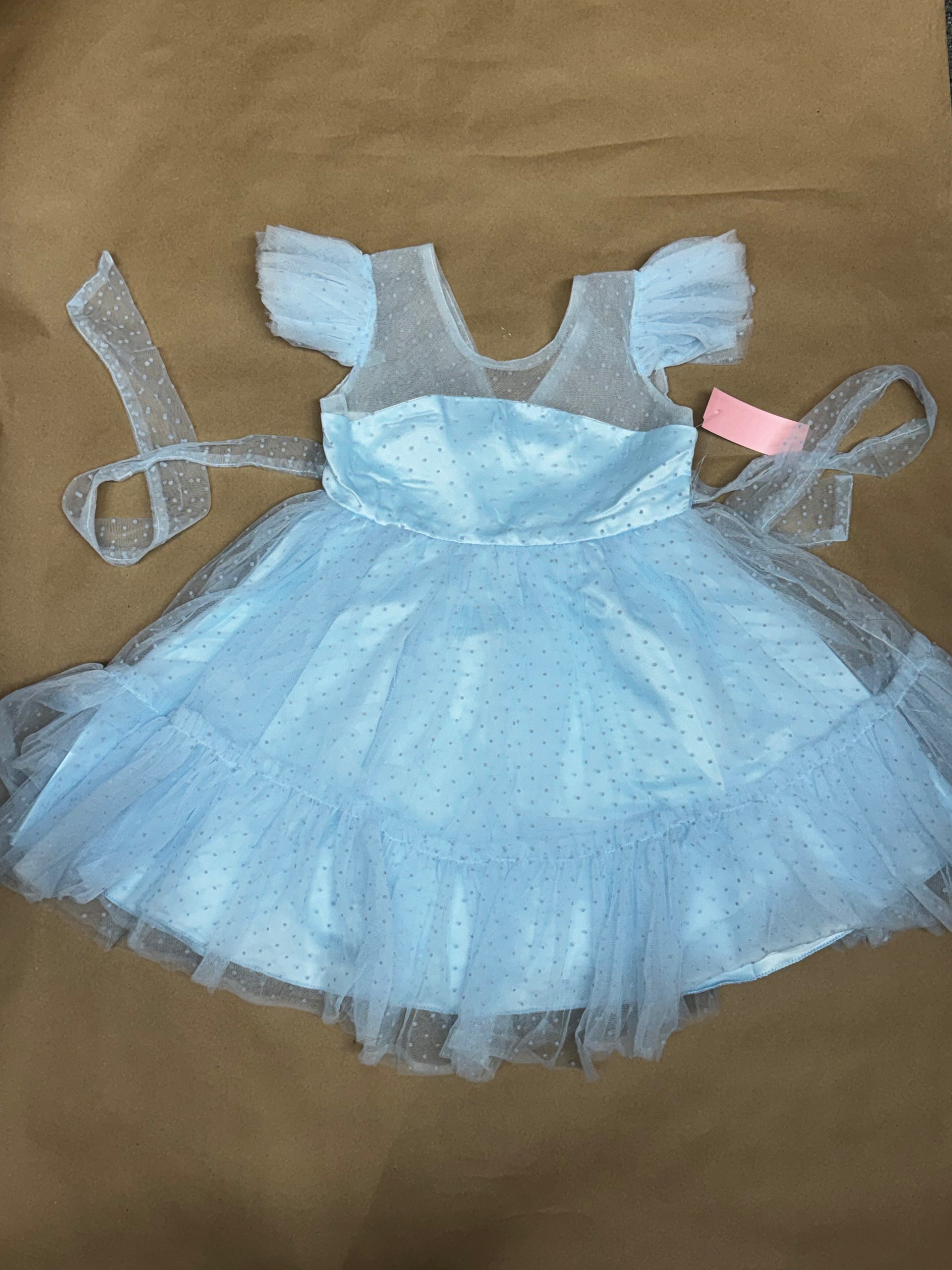 3-4 Baby Blue Tulle Dress