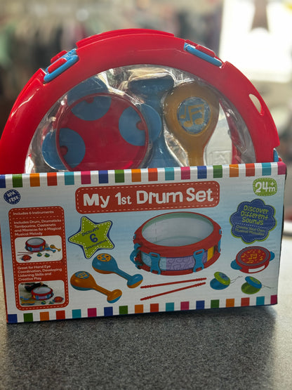 New in Box My First Drum Set