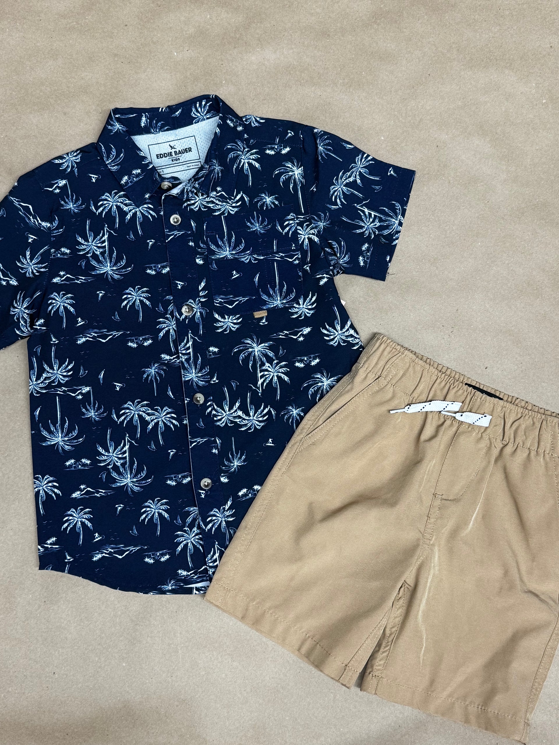 Size 5 Boys Eddie Bauer Short Sets