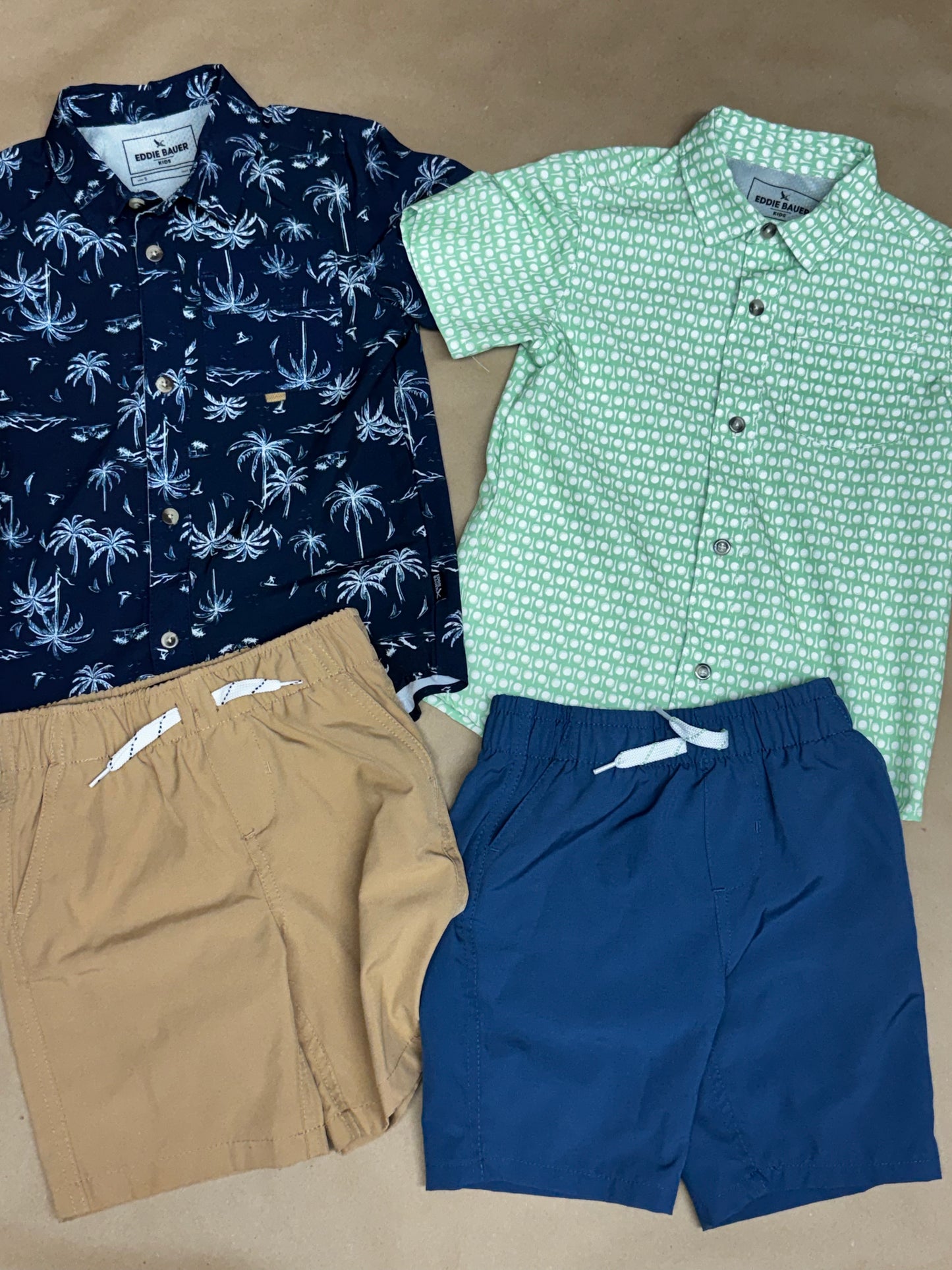 Size 5 Boys Eddie Bauer Short Sets