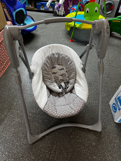 Pick up only ~ Adjustable Height Baby Swing