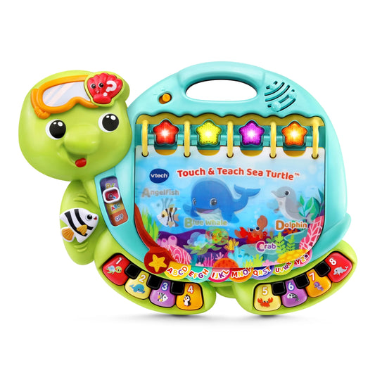 VTech Touch & Teach Sea Turtle Baby and Toddler Toy
