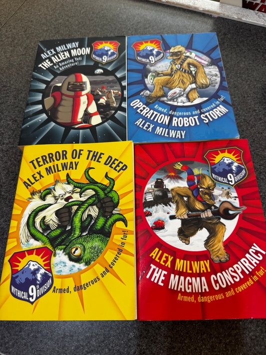 Alex Milwaukee Mythical 9th Division Book set