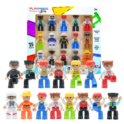 New Playmags 3D Magnetic Figures