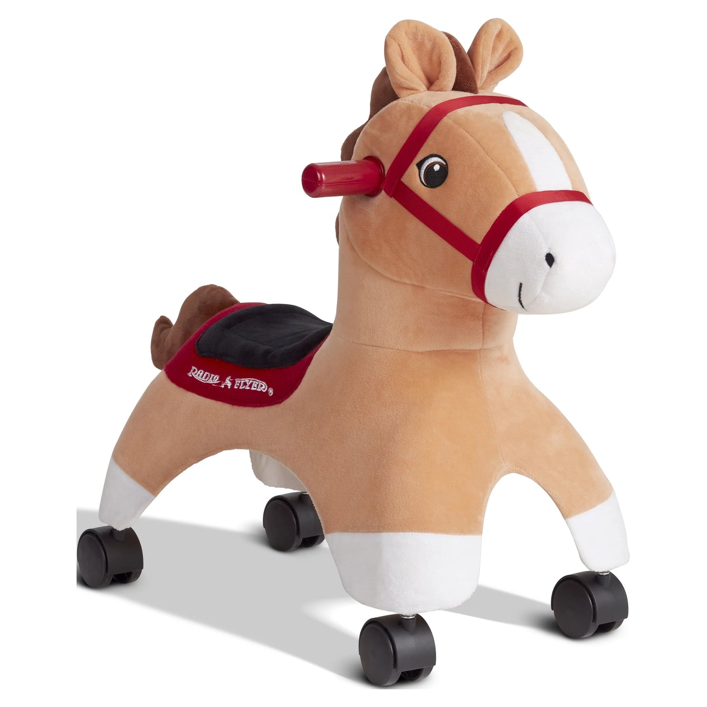 Pick up only~Radio Flyer, Boots: Rolling Pony, Plush Caster Ride-on Horse