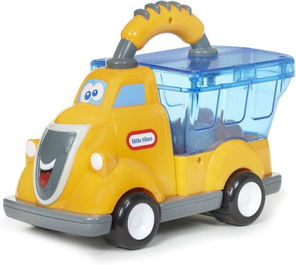 Little Tikes Pop Haulers Billy Boulder toy truck in orange