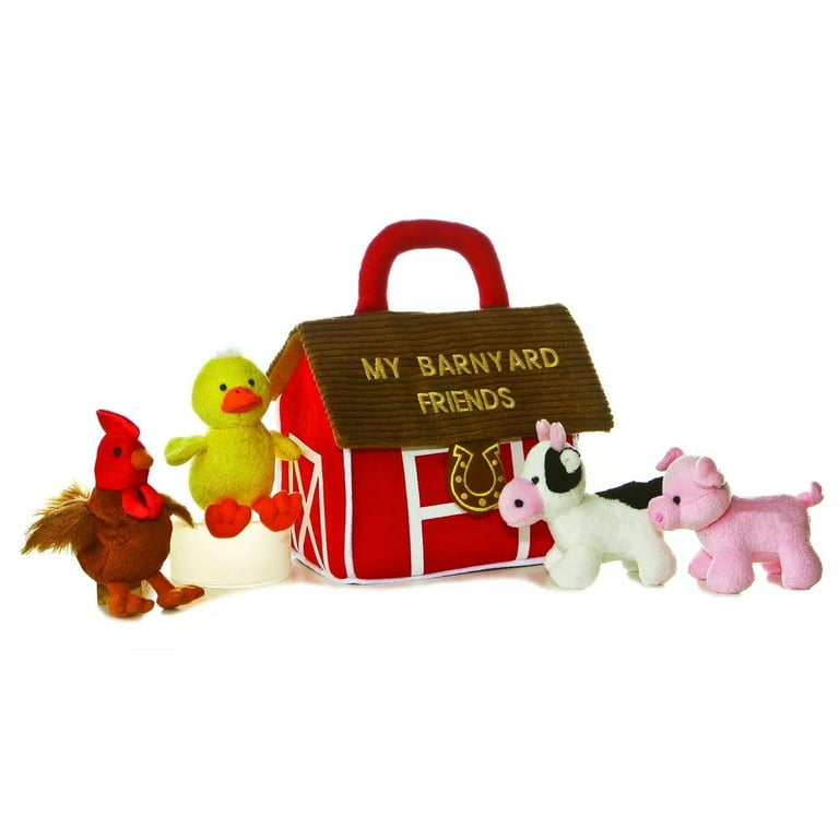 7" My Barnyard Friends Stuffed Animal set