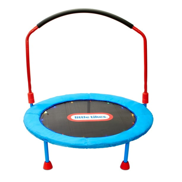 Pick up only ~ Little Tikes Light Up Easy Store 3-Foot Trampoline